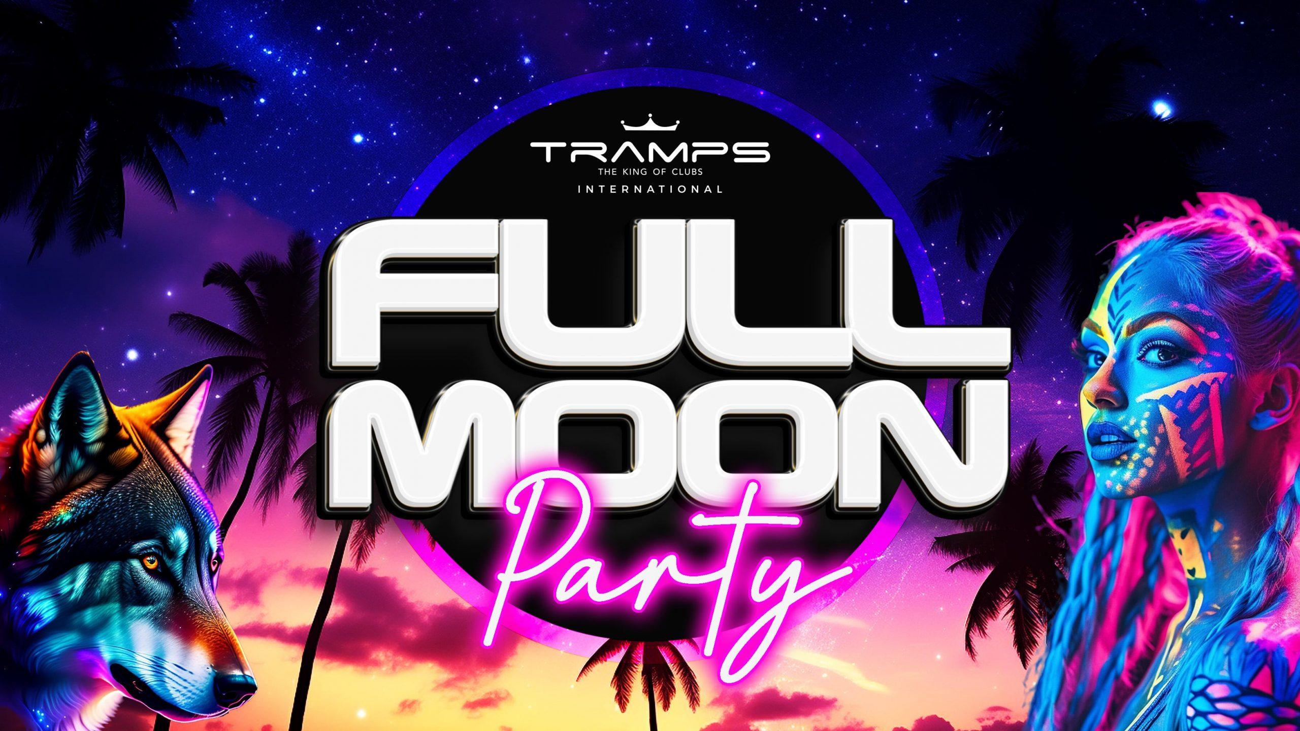 full moon party tramps tenerife veronicas strip